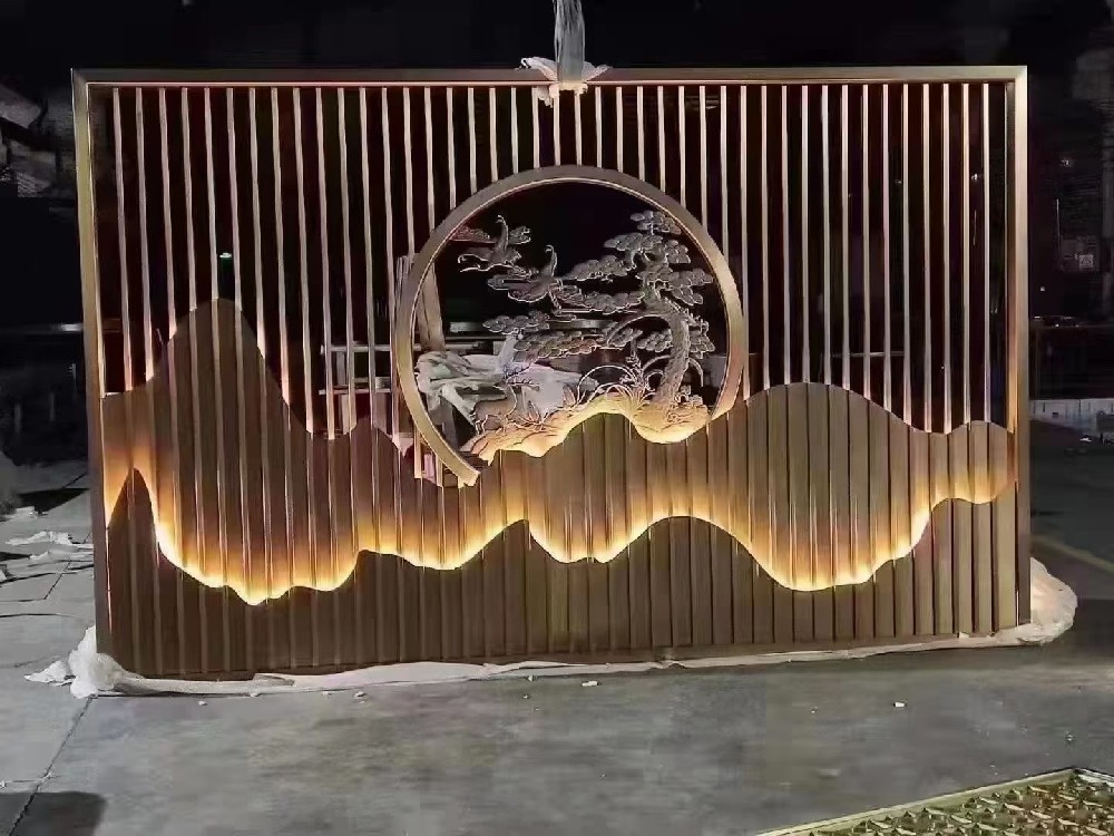 鋁屏風，鋁窗花，鋁花格，鋁隔斷